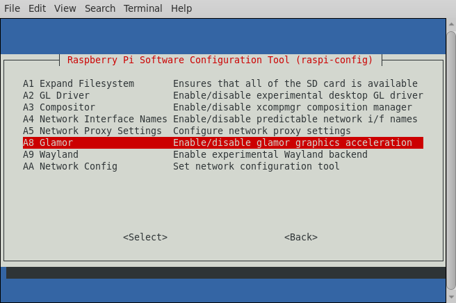 raspi-config